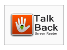 talk back screen reader logo